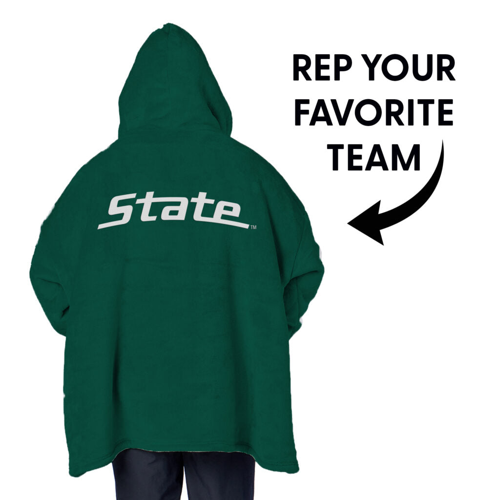 Michigan State Spartans Silk Touch Hoodler Dark Green