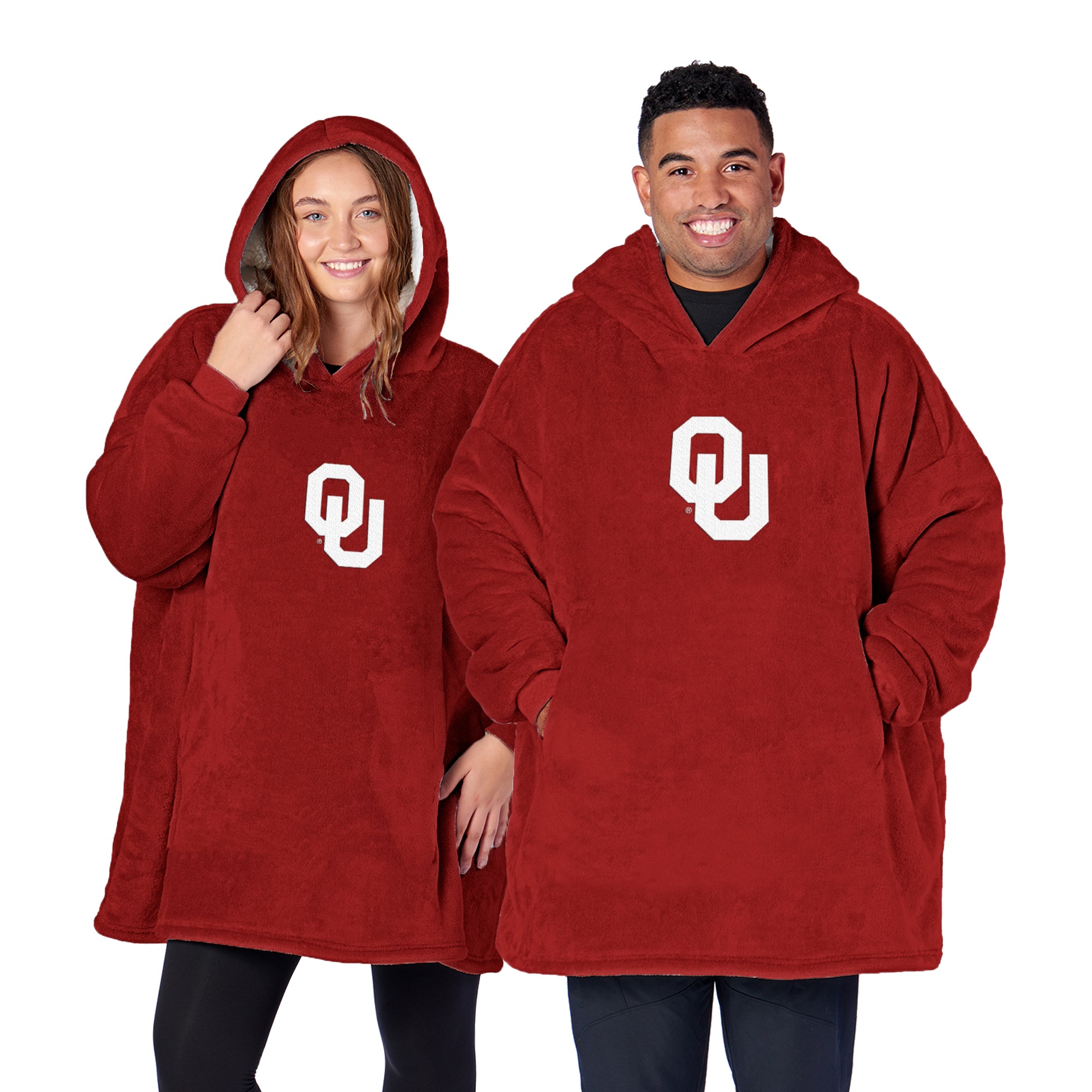 Oklahoma Sooners Silk Touch Hoodler Crimson