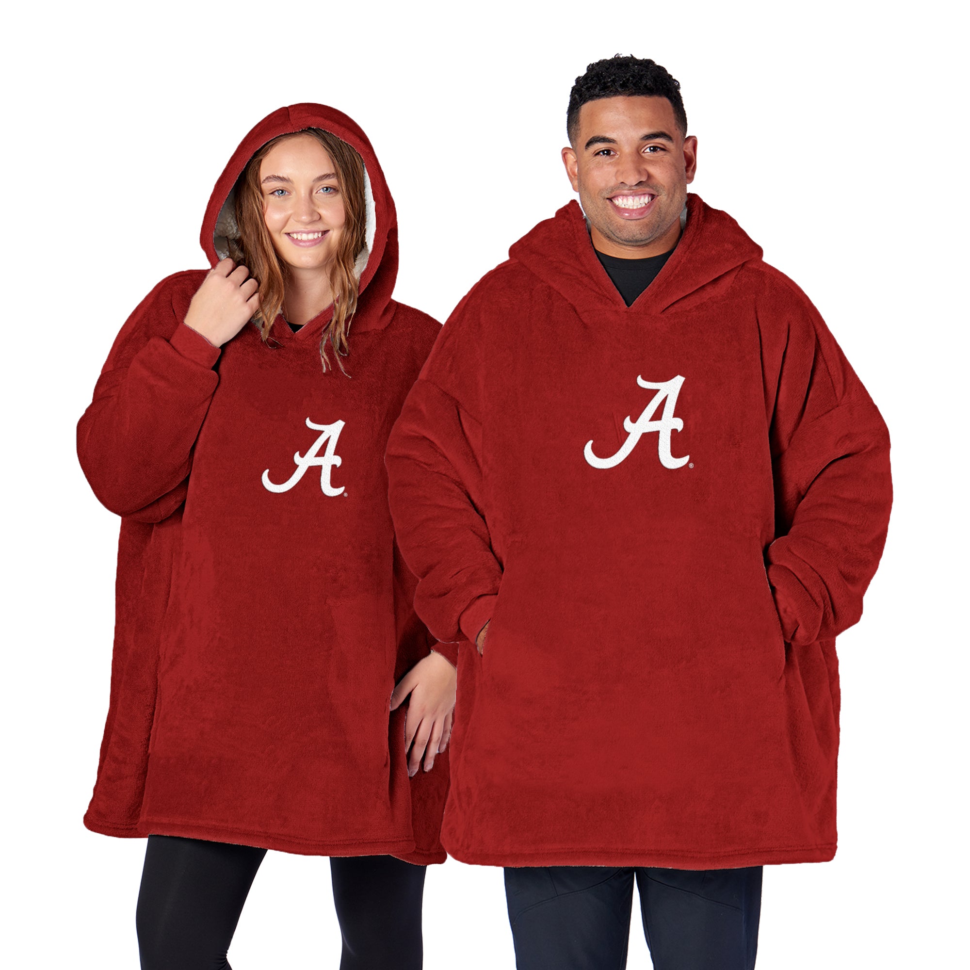Alabama Crimson Tide Silk Touch Hoodler Crimson