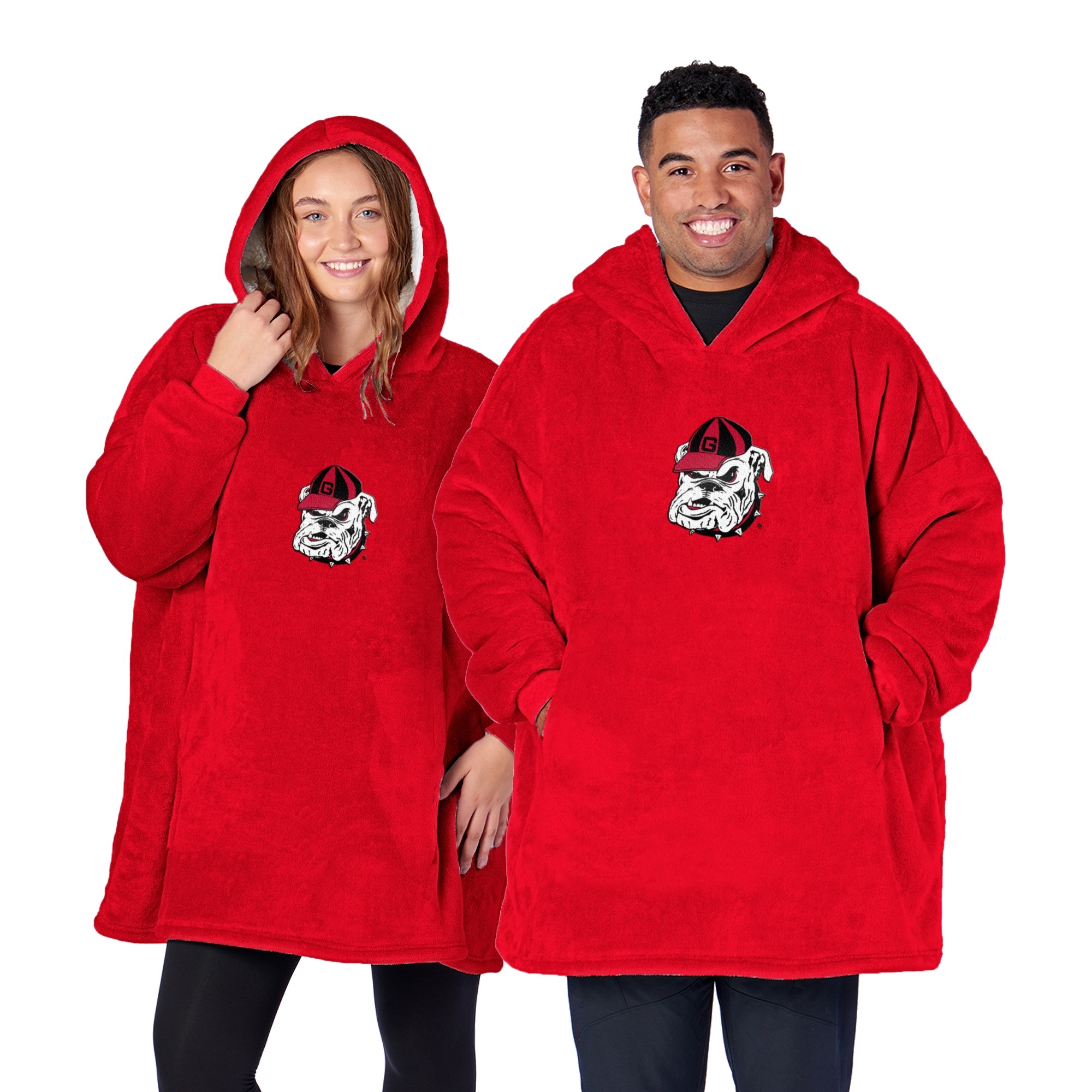 Georgia Bulldogs Silk Touch Hoodler Red