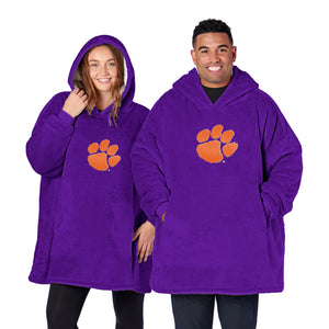 Clemson Tigers Silk Touch Hoodler Purple