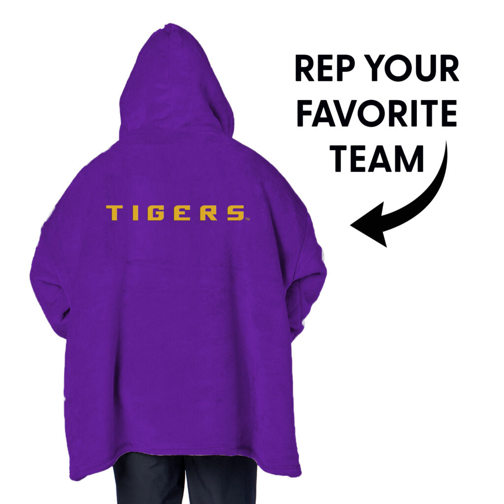 LSU Tigers Silk Touch Hoodler Purple