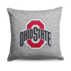 Ohio State Buckeyes NCAA Logo Sweatshirt Pillow 16 Inches