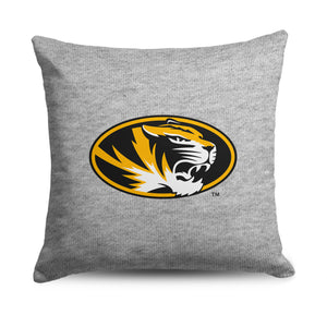 Missouri Tigers NCAA Logo Sweatshirt Pillow 16 Inches