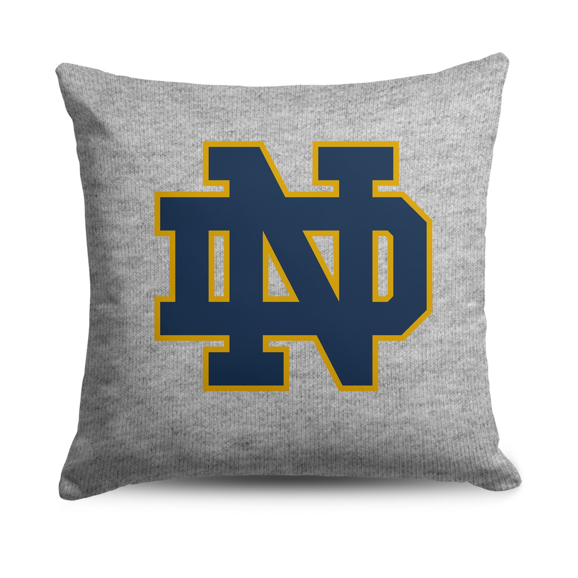 Notre Dame Fighting Irish NCAA Logo Sweatshirt Pillow 16 Inches