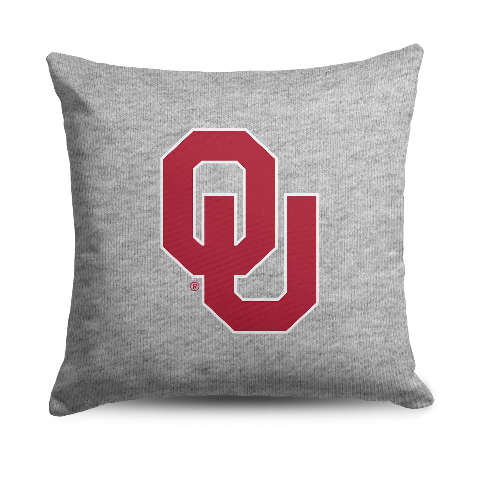 Oklahoma Sooners NCAA Logo Sweatshirt Pillow 16 Inches