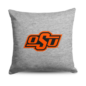 Oklahoma State Cowboys NCAA Logo Sweatshirt Pillow 16 Inches