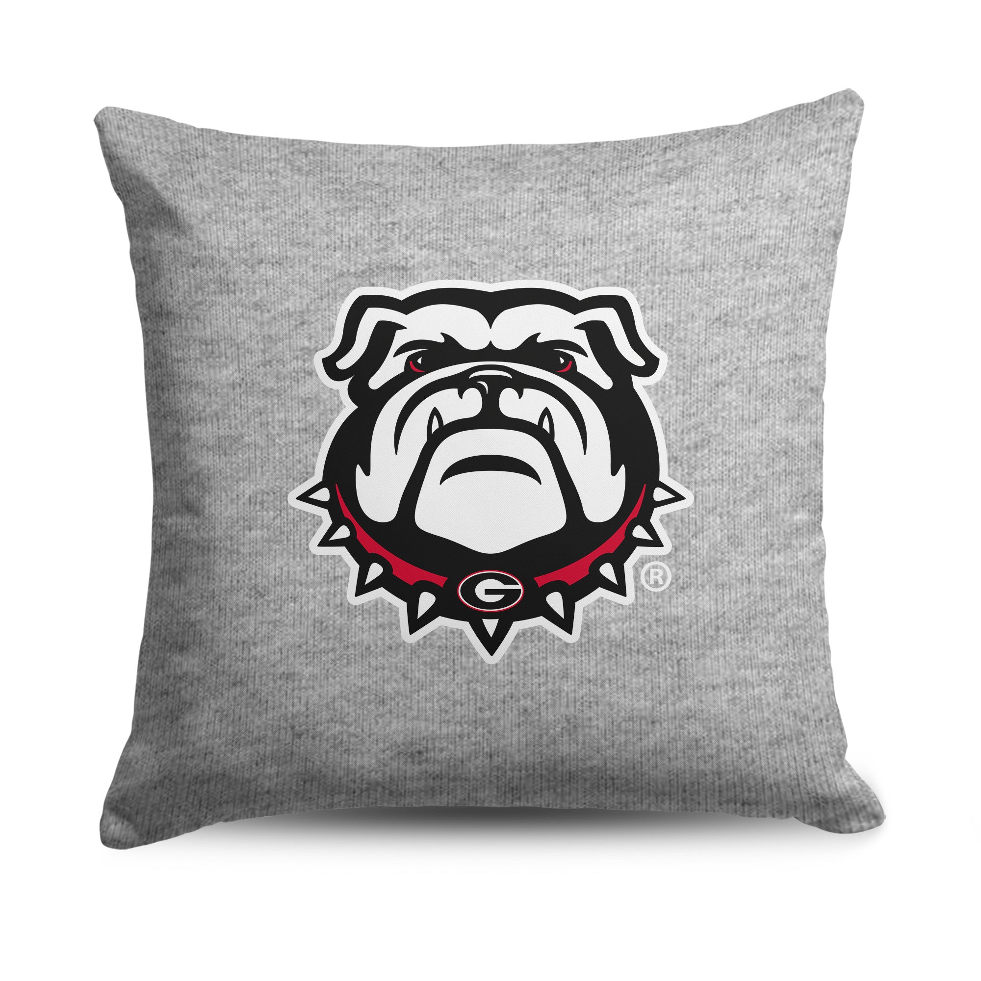 Georgia Bulldogs NCAA Logo Sweatshirt Pillow 16 Inches