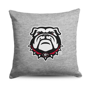 Georgia Bulldogs NCAA Logo Sweatshirt Pillow 16 Inches