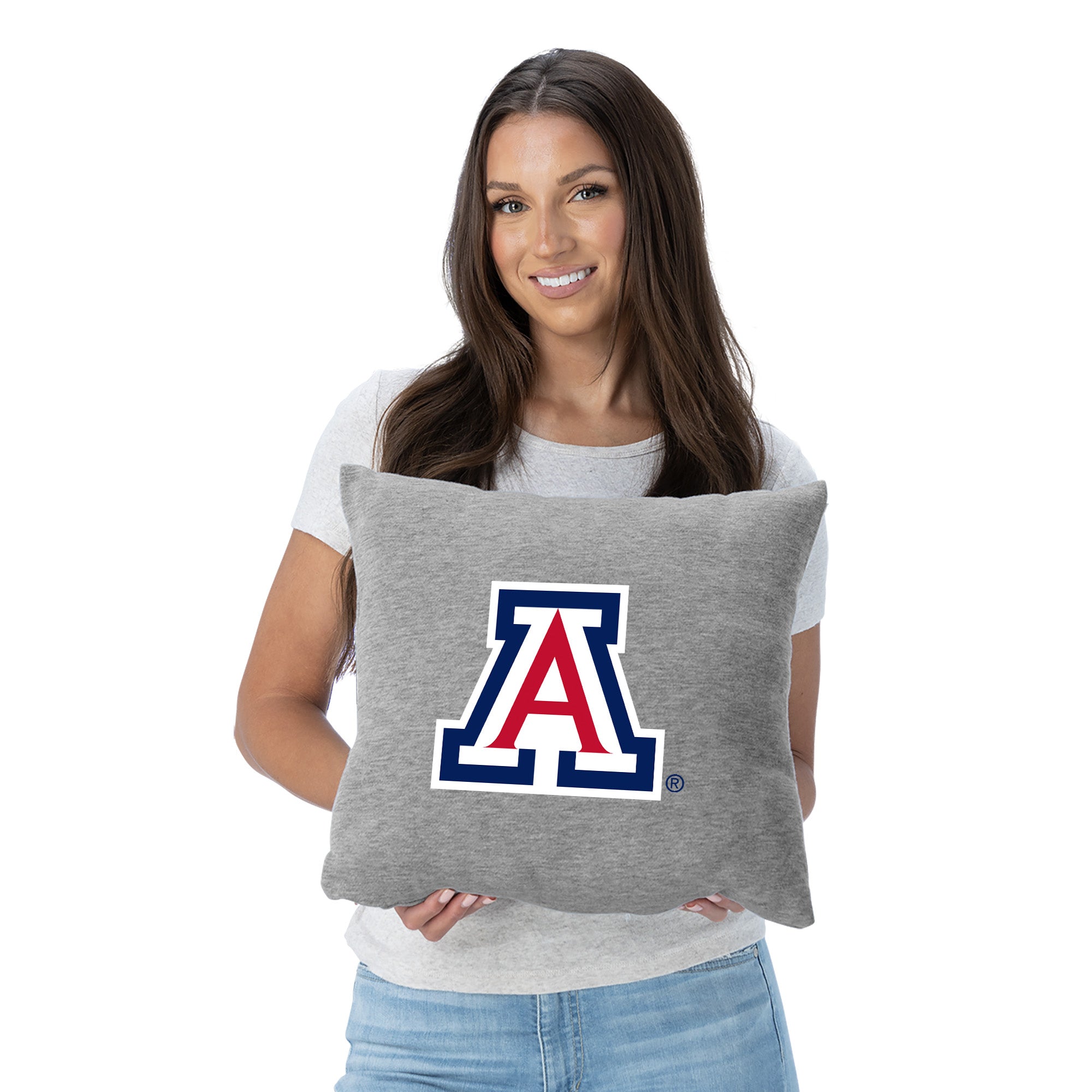 Arizona Wildcats NCAA Logo Sweatshirt Pillow 16 Inches