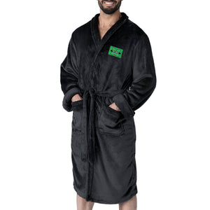 Marshall Thundering Herd NCAA Snipe Black L/XL Silk Touch Robe 26x47 Inches