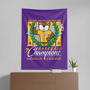 NCAA LSU Tigers Pinnacle Wall Hanging 50x60 Inches