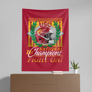 NCAA USC Trojans Pinnacle Wall Hanging 50x60 Inches