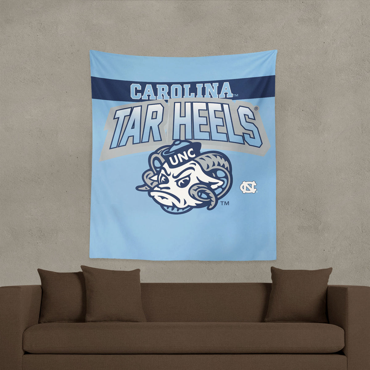 Tar Heels Racks UNC Tar Heels Wall Hanging 50x60 Inches