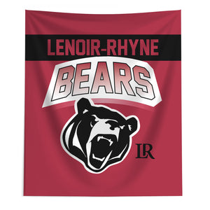 Lenoir-Rhyne Bears Wall Hanging 50x60 Inches