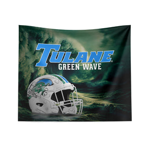 Tulane Green Wave NCAA Surge Wall Hanging 34X40  Inches