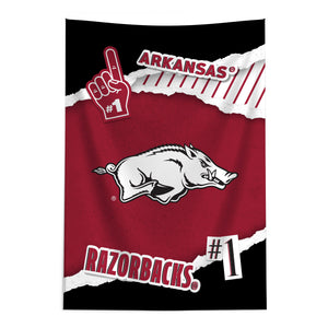 NCAA Arkansas Razorbacks Scrapbook Wall Hanging 24x36 inches
