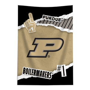 NCAA Purdue Boilermakers Scrapbook Wall Hanging 24x36 inches