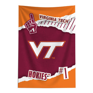 NCAA Virginia Tech Hokies Scrapbook Wall Hanging 24x36 inches
