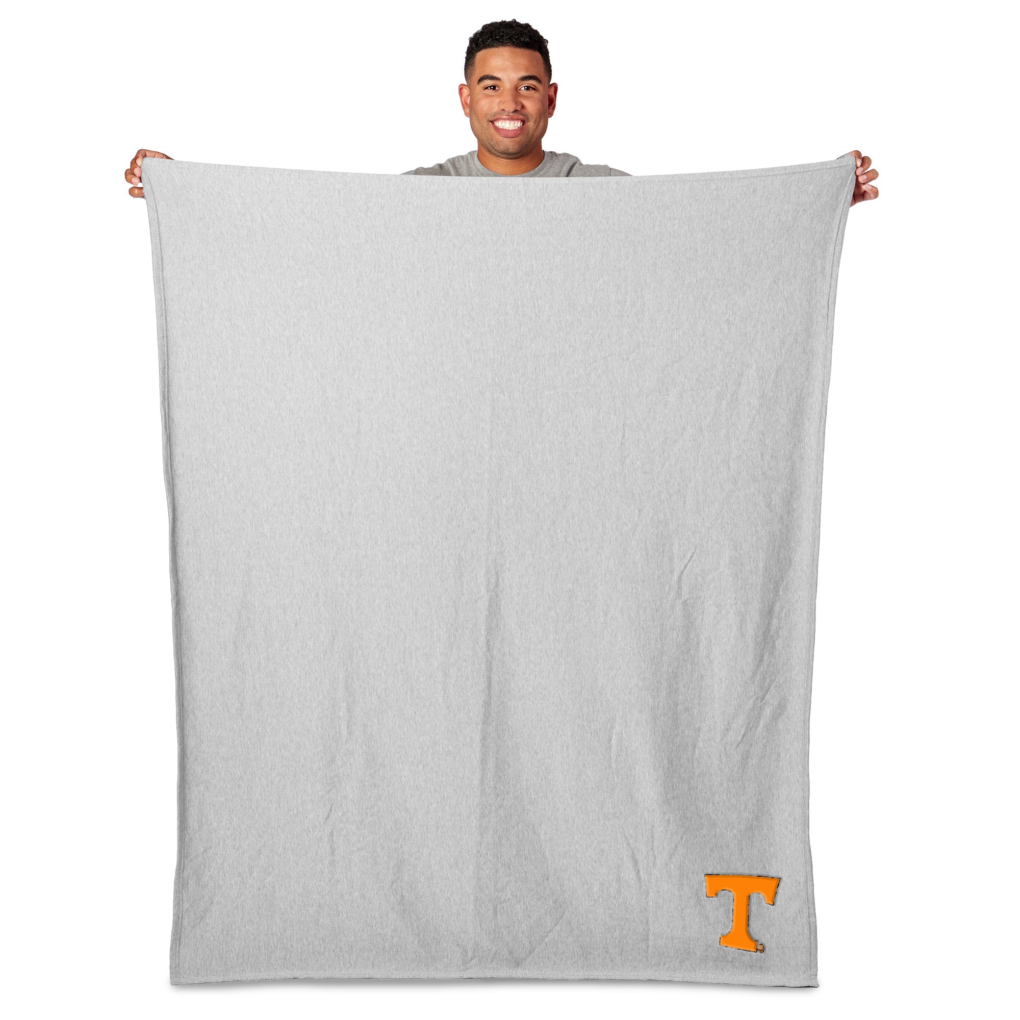 Tennessee Volunteers NCAA Logo Sweatshirt Throw Blanket 50x60 Inches