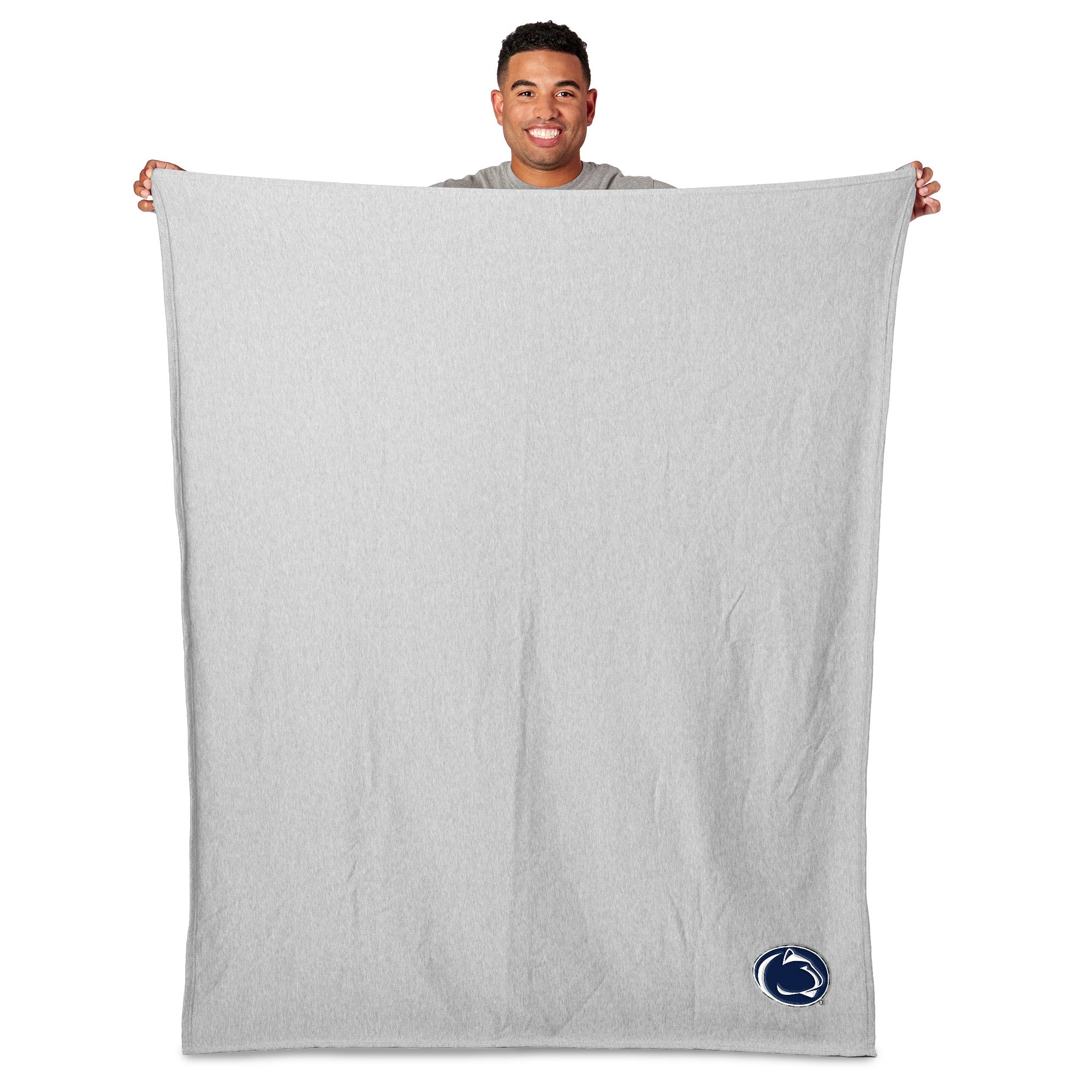 Penn State Nittany Lions NCAA Logo Sweatshirt Throw Blanket 50x60 Inches