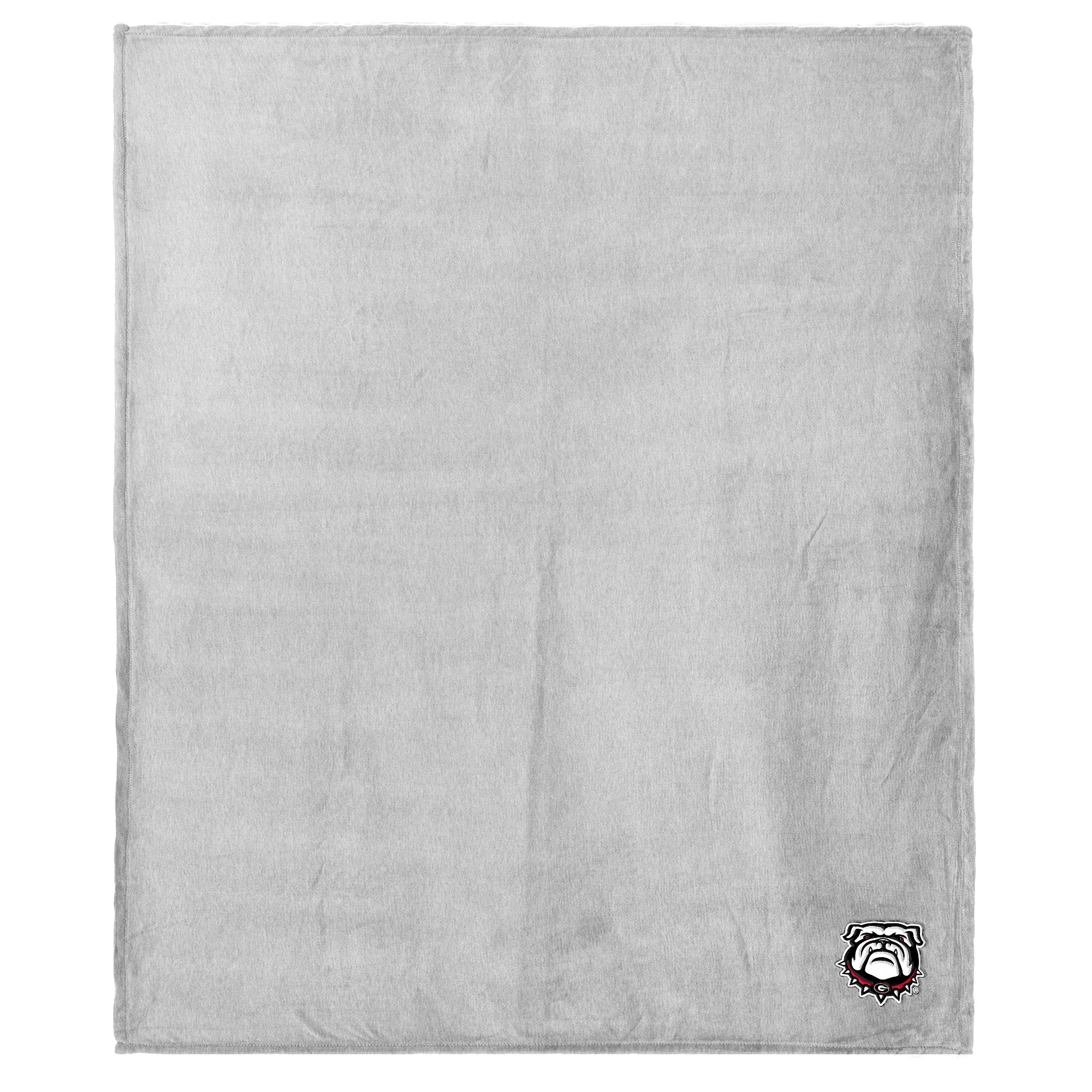 Georgia Bulldogs NCAA Logo Sweatshirt Throw Blanket 50x60 Inches