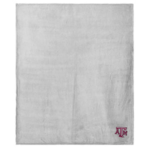 Texas A&M Aggies NCAA Logo Sweatshirt Throw Blanket 50x60 Inches