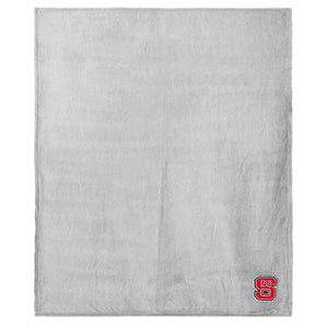 NC State Wolfpack NCAA Logo Sweatshirt Throw Blanket 50x60 Inches