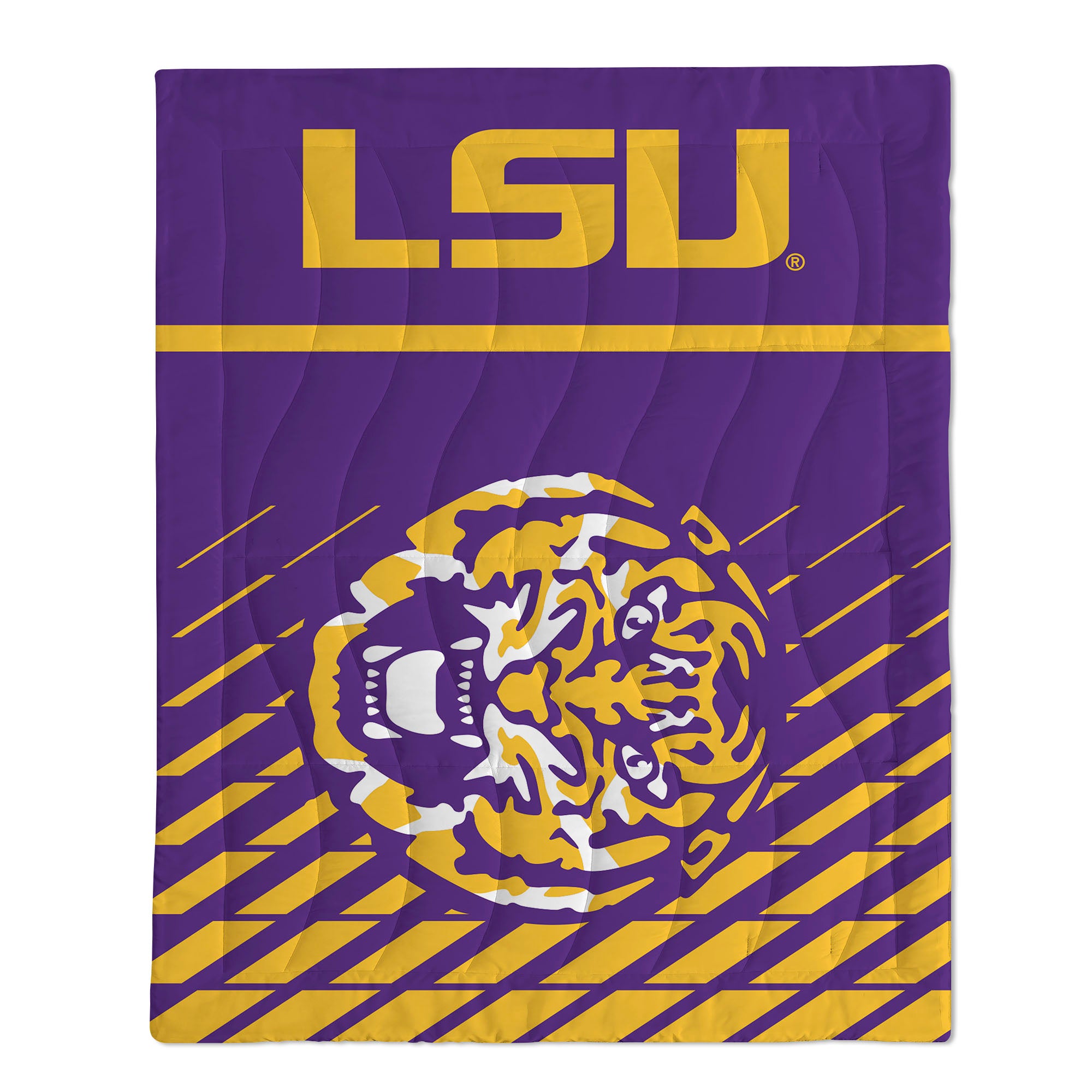 LSU Tigers Granular Taffeta Outdoor Blanket, 72x54 inches