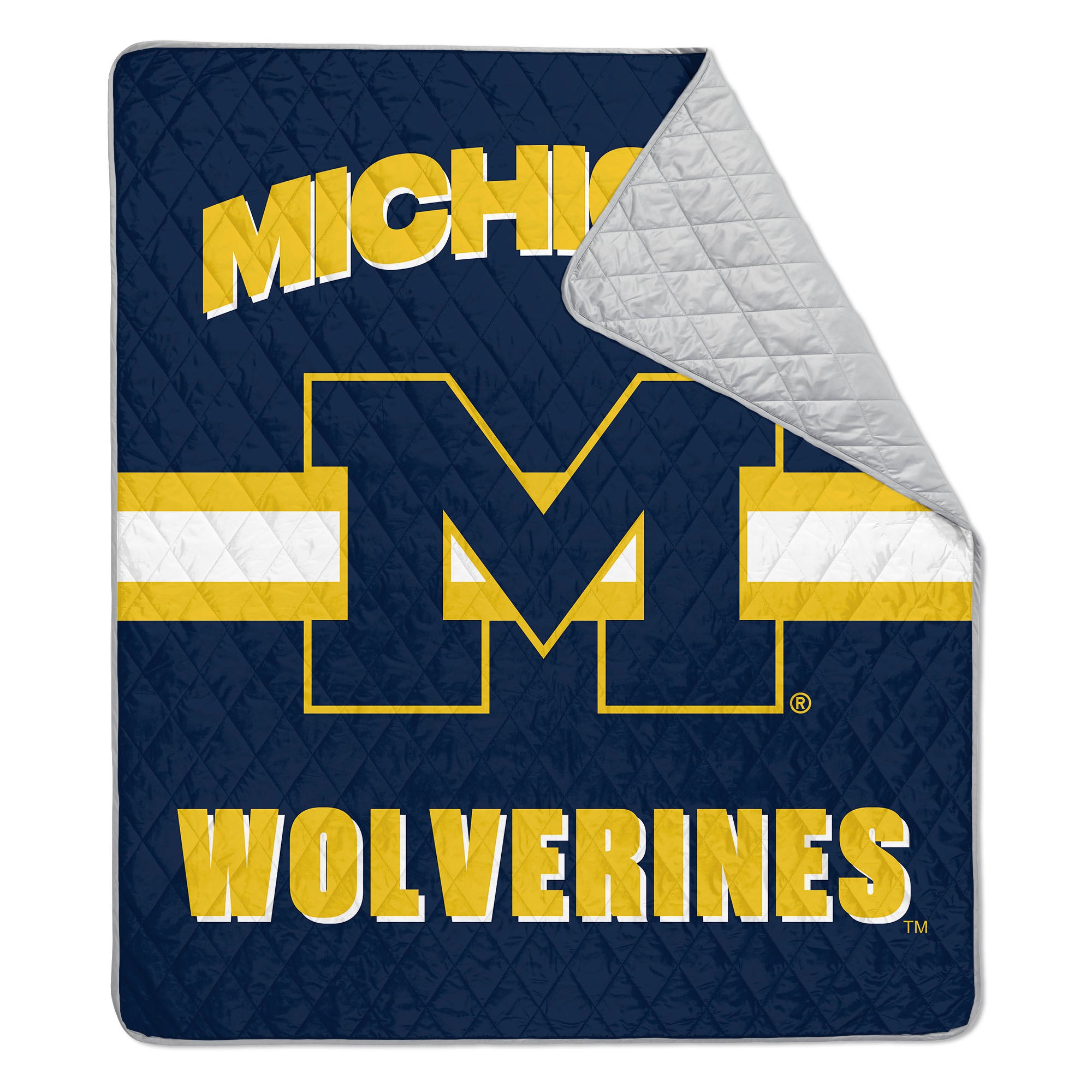 Michigan Wolverines Grad Outdoor Blanket 60×70 inches