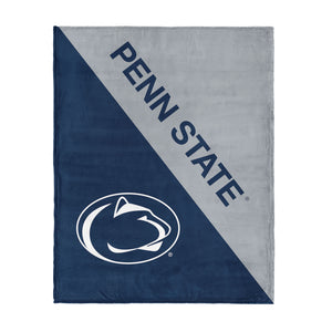 NCAA Penn State Nittany Lions Halftone Silk Touch Throw Blanket 46×60 inches