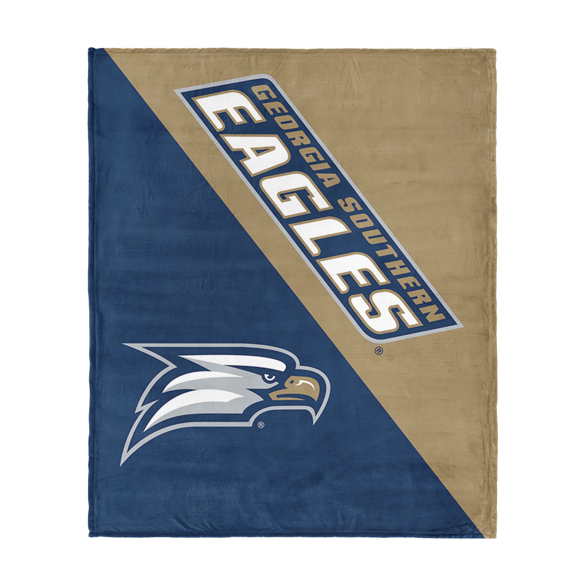 NCAA GSU Eagles Halftone Silk Touch Throw Blanket 46x60 inches