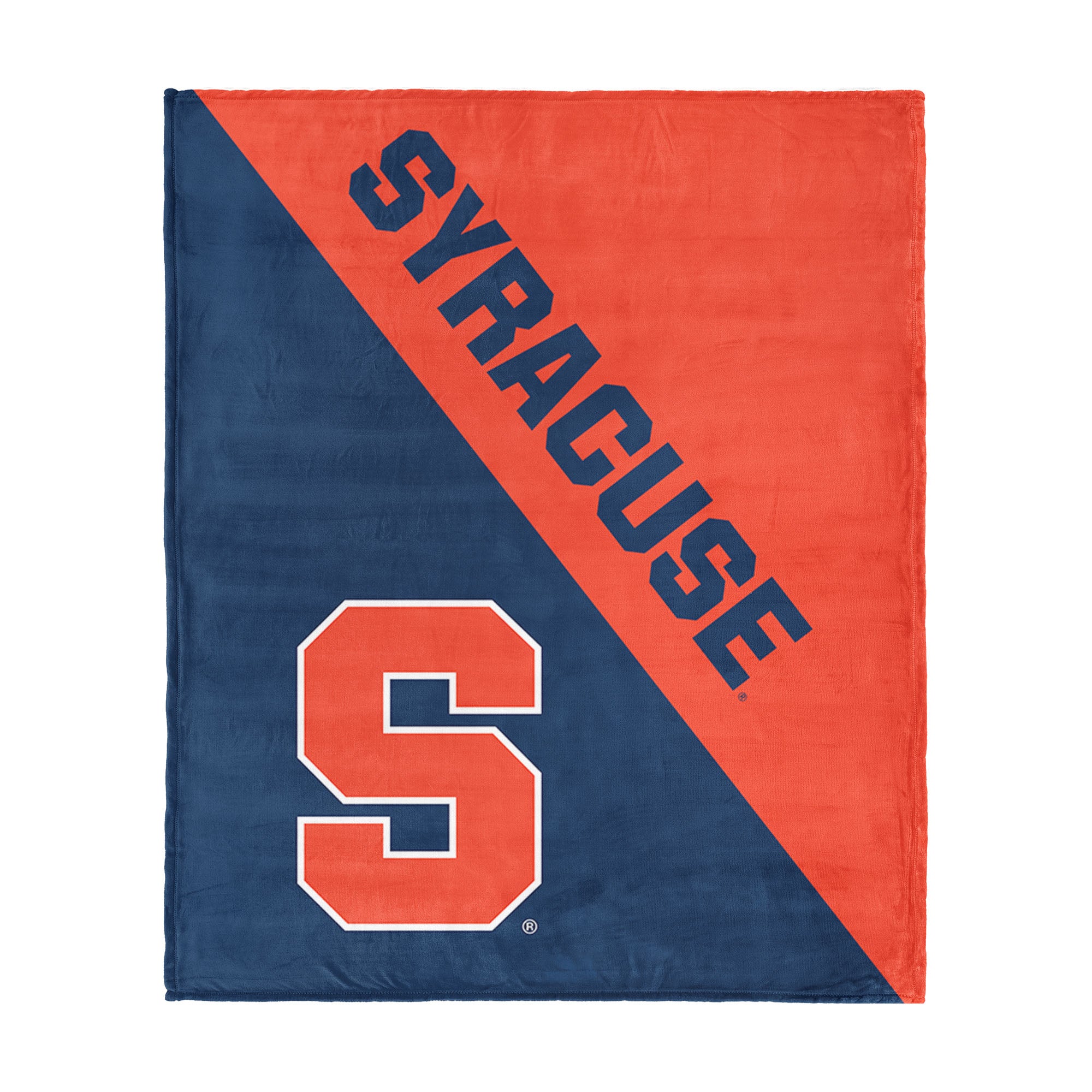 NCAA Syracuse Orange Halftone Silk Touch Throw Blanket 46x60 inches