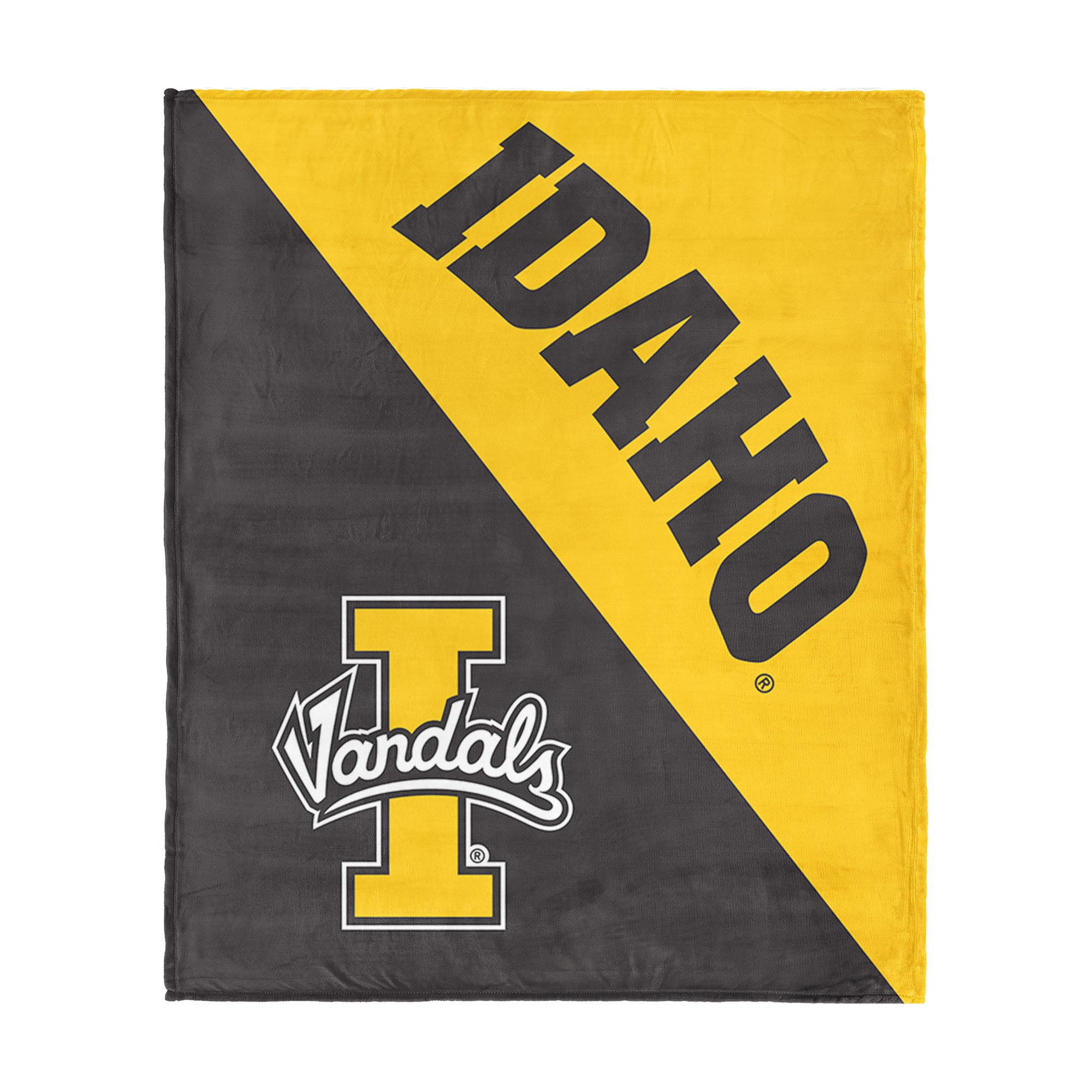 NCAA Idaho Vandals Halftone Silk Touch Throw Blanket 46x60 inches