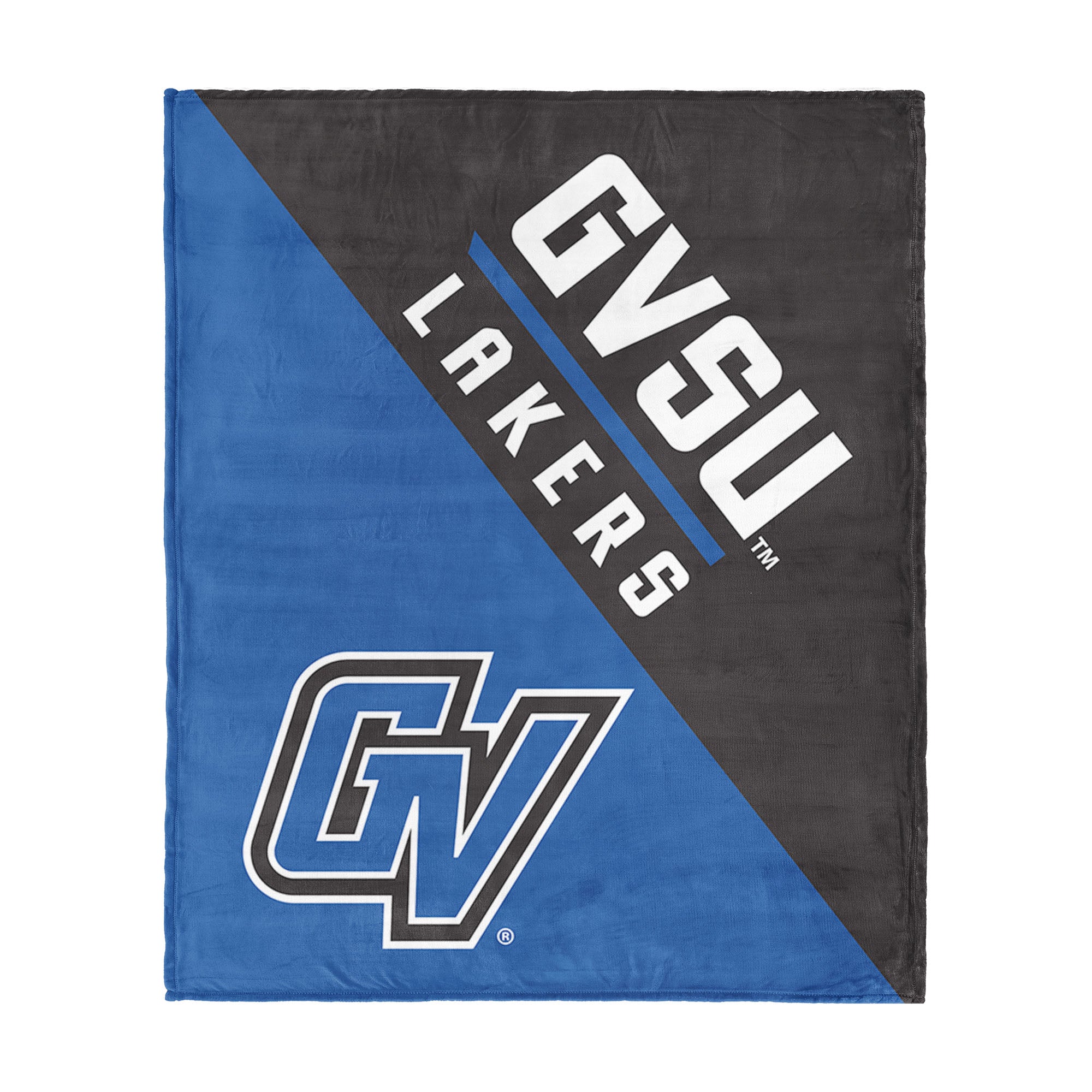 NCAA GVSU Lakers Halftone Silk Touch Throw Blanket 46x60 inches