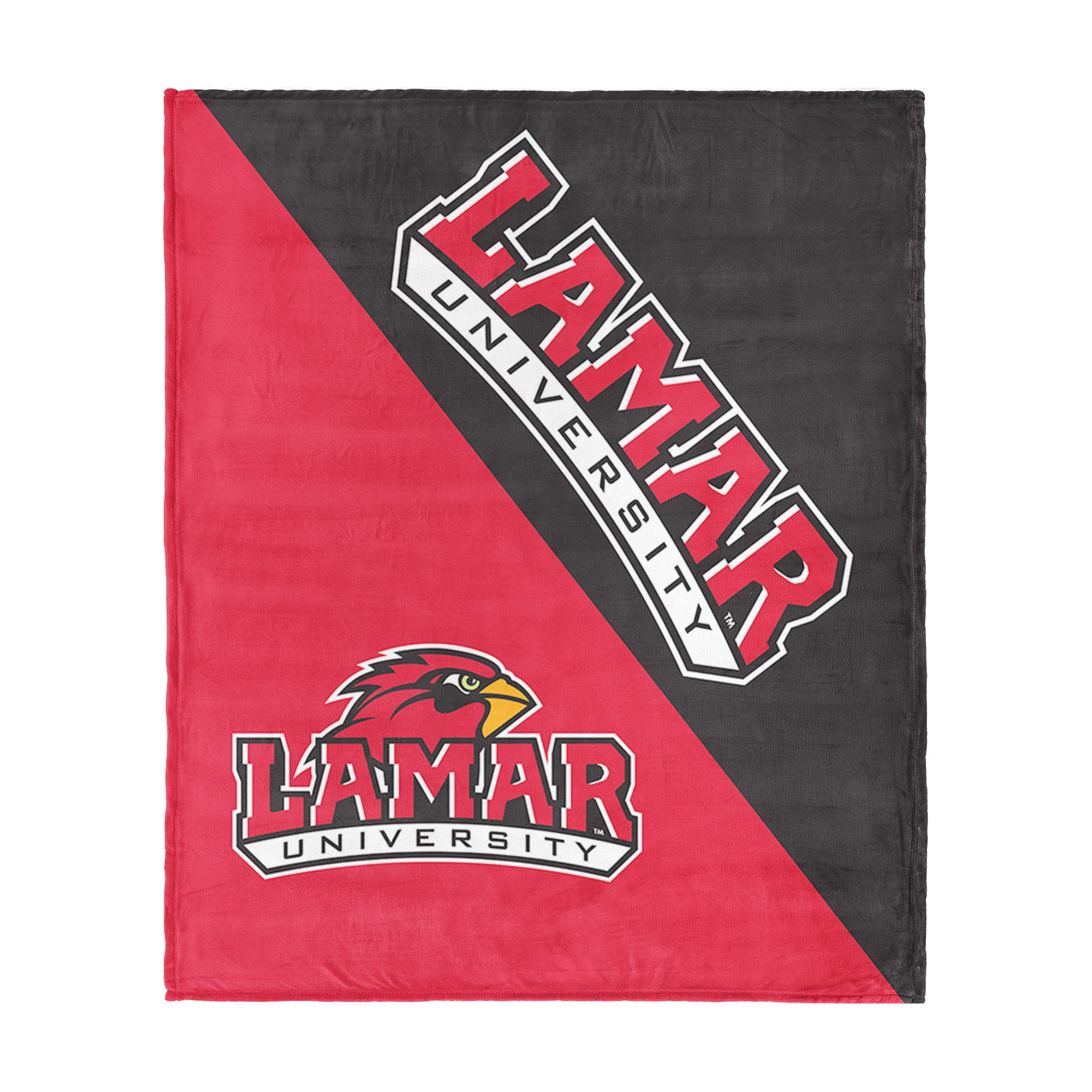 NCAA Lama University Halftone Silk Touch Throw Blanket 46x60 inches