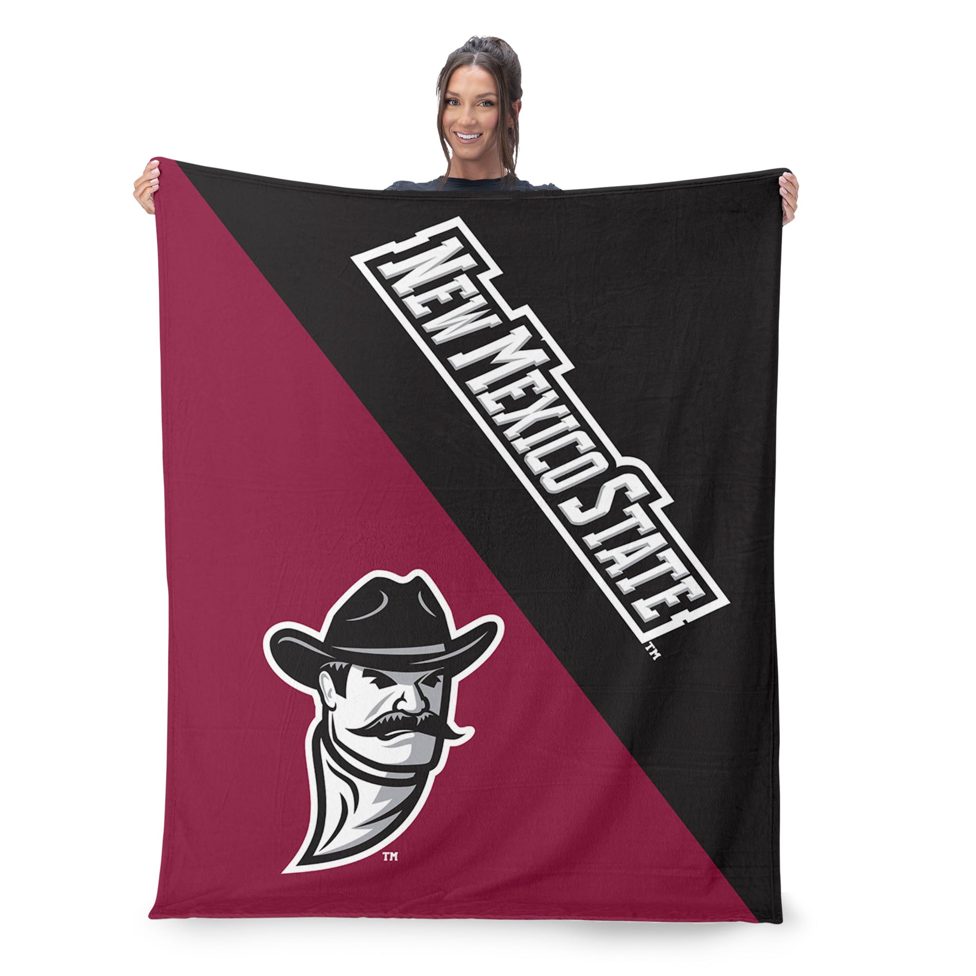 The Northwest NCAA NC State Aggies Throw Blanket - Thumbnail 2