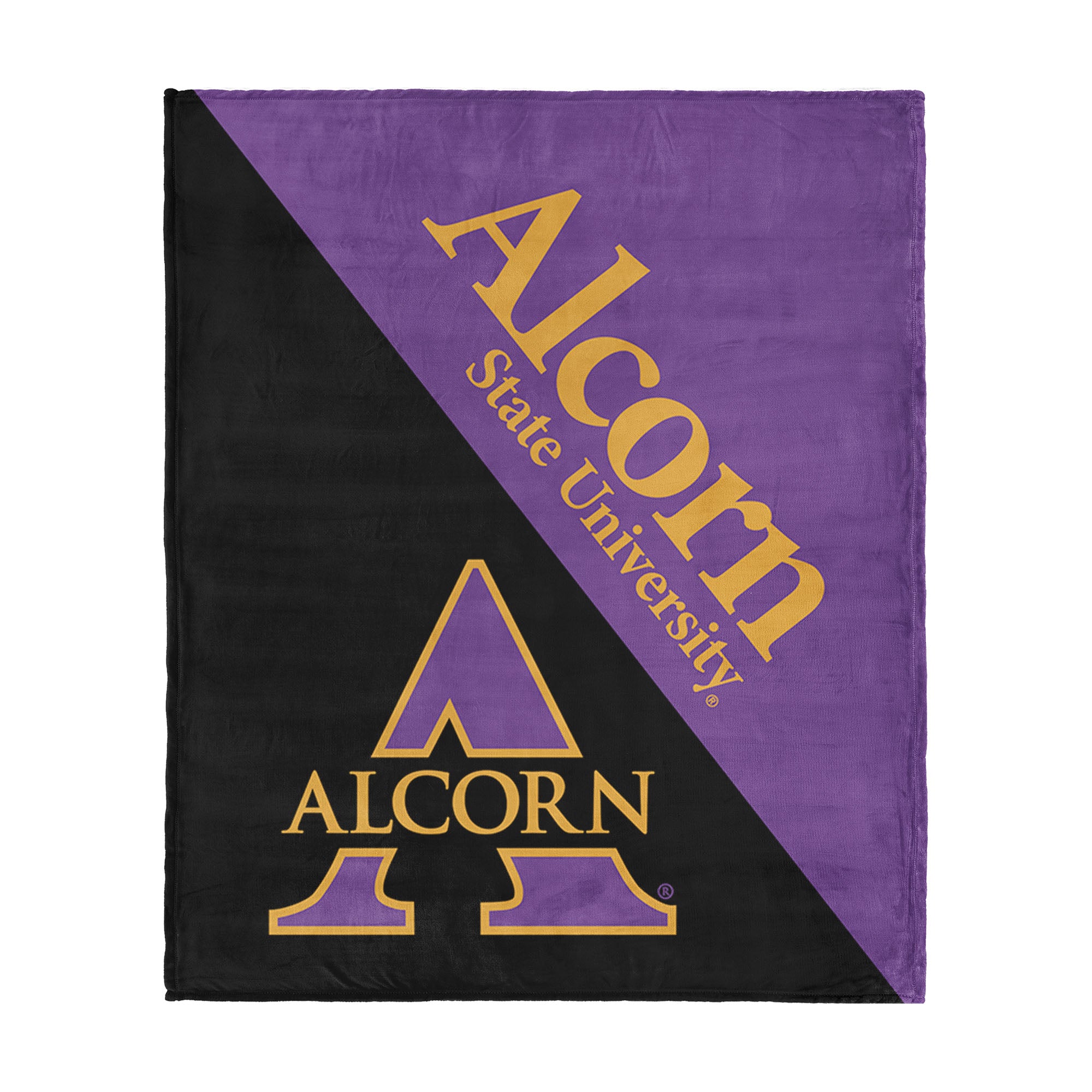 NCAA Alcorn State Braves Halftone Silk Touch Throw Blanket 46x60 inches