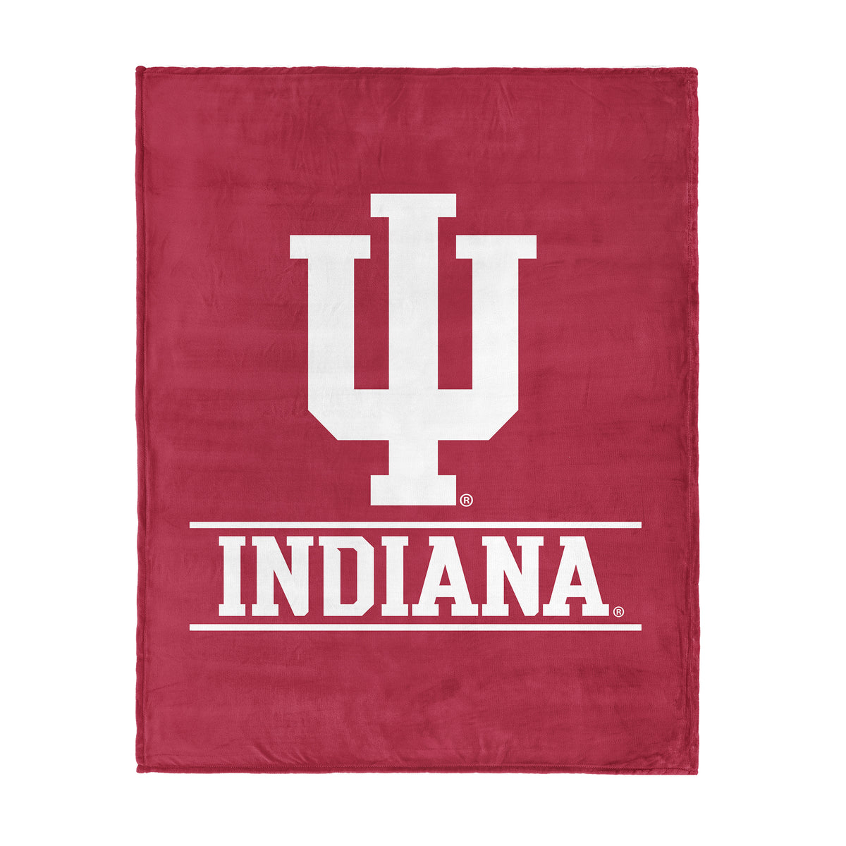 NCAA Indiana Hoosiers Automatic Silk Touch Throw Blanket, 46x60 inches
