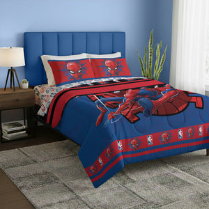 NBA Marvel Spiderman Full Bed in a Bag Set