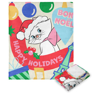 Disney Aristocats Bon Noel Silk Touch Throw Blanket 50X60 Inches