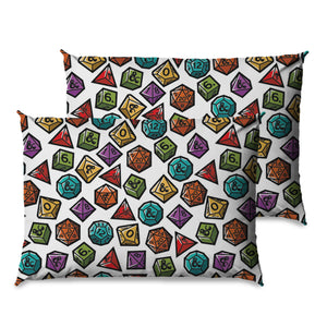 Dungeons & Dragons Roll the Dice 2 Pack Pillowcase Set