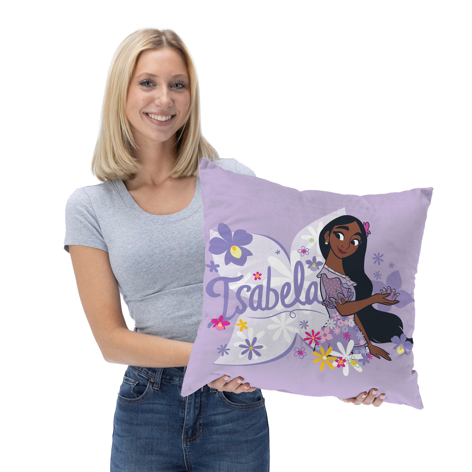 Disney Encanto Perfect Isabella Throw Pillow 18x18 Inches