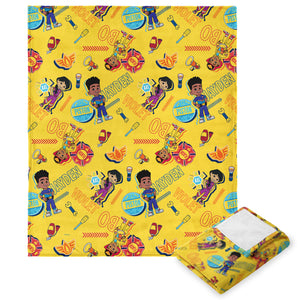 Disney Firebuds Heroes In Training Silk Touch Throw Blanket 50x60 Inches