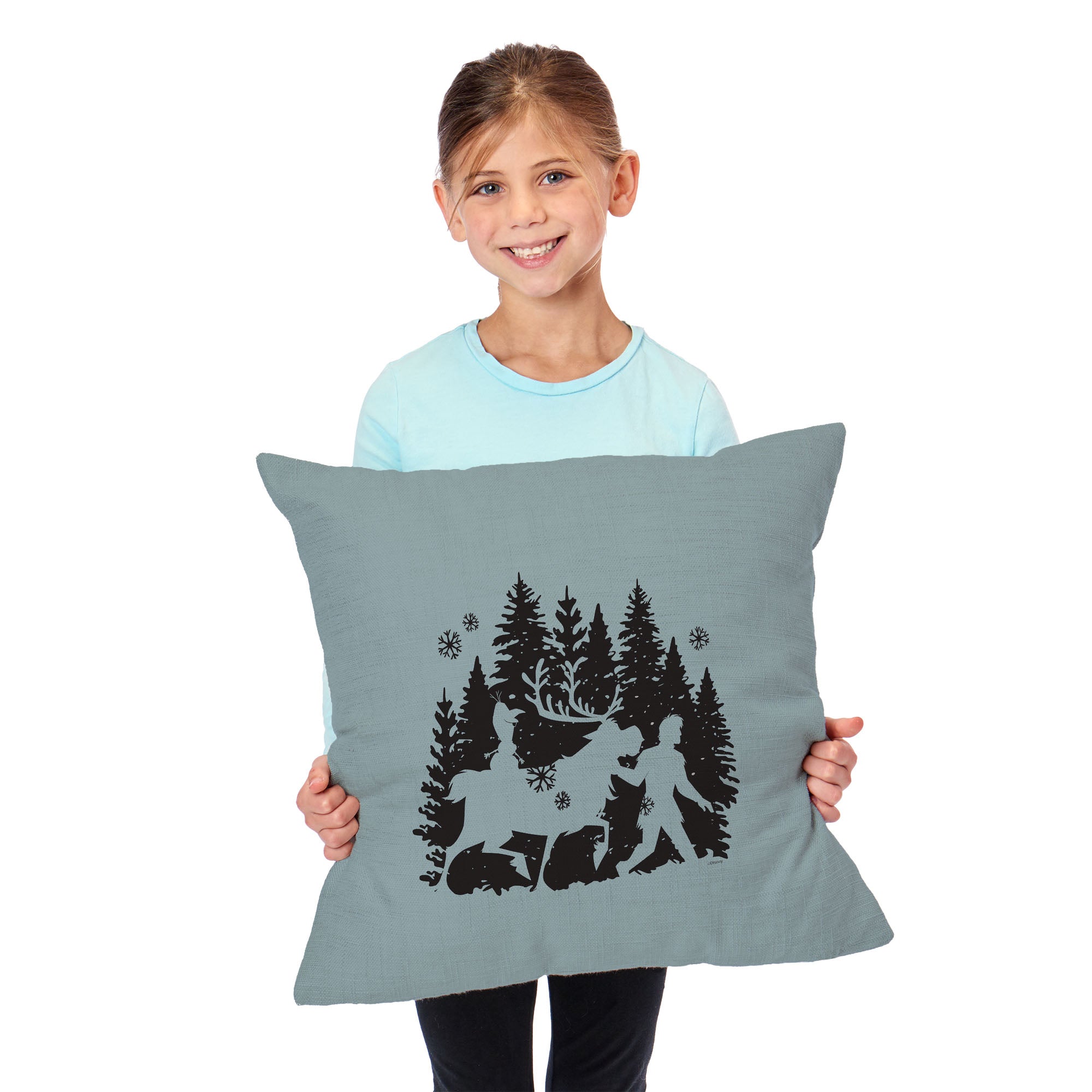 Disney Frozen Anna Snow Lane Throw Pillow 18X18 Inches