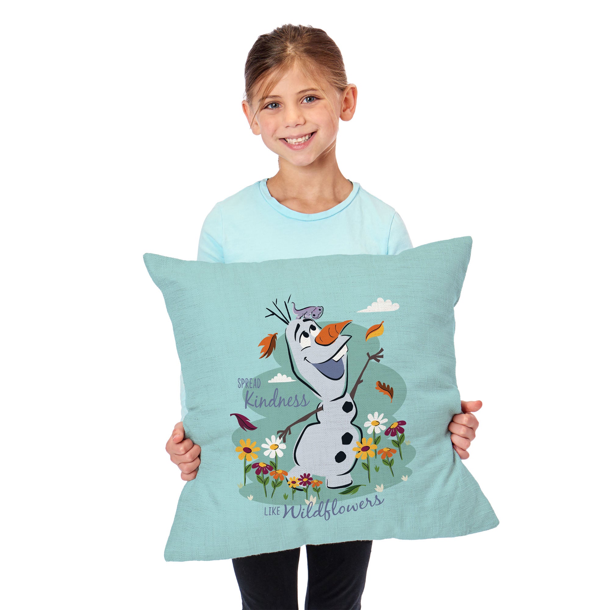 Disney Frozen Spread Kindess Throw Pillow 18X18 Inches