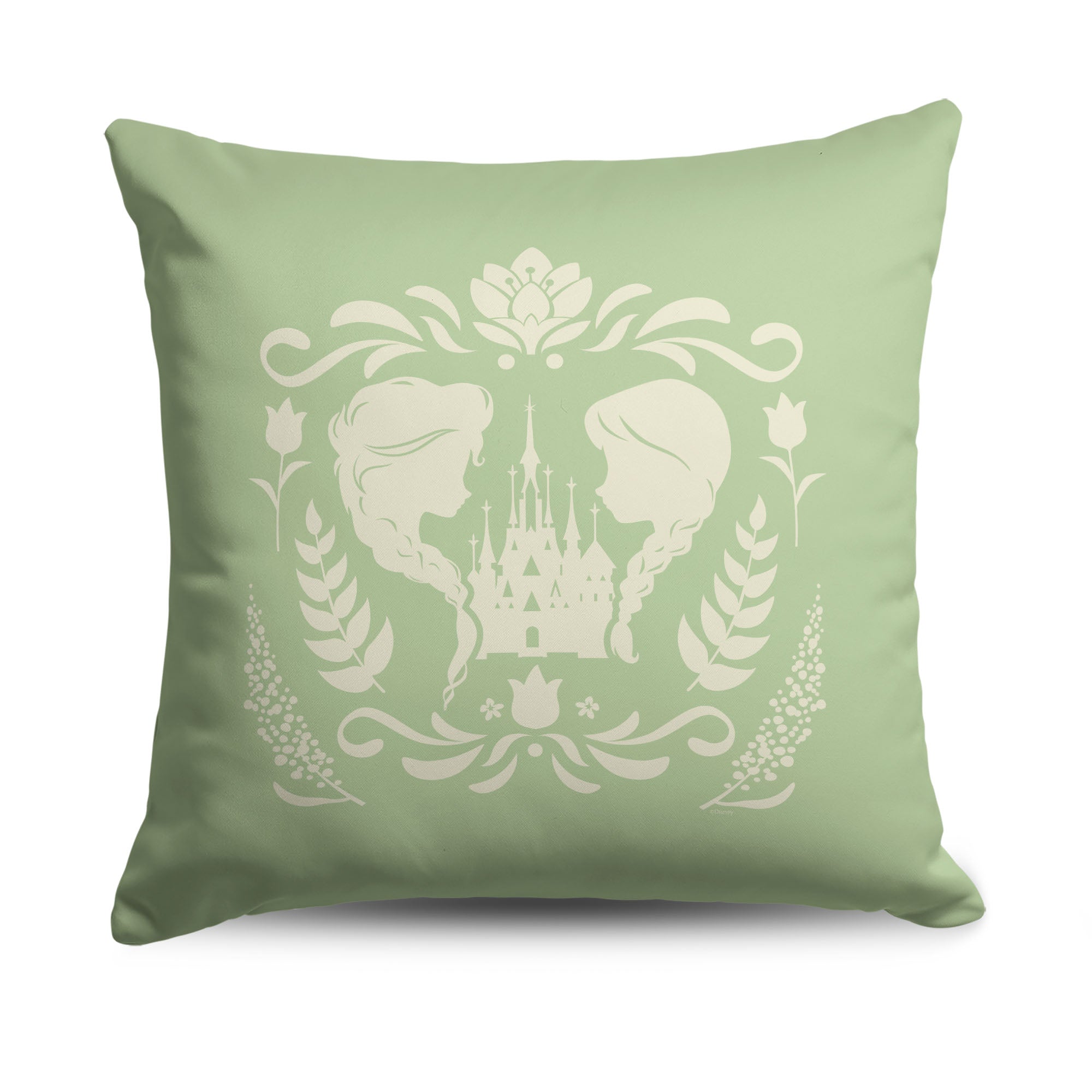 Disney Frozen Arendelle Summer Throw Pillow 18X18 Inches