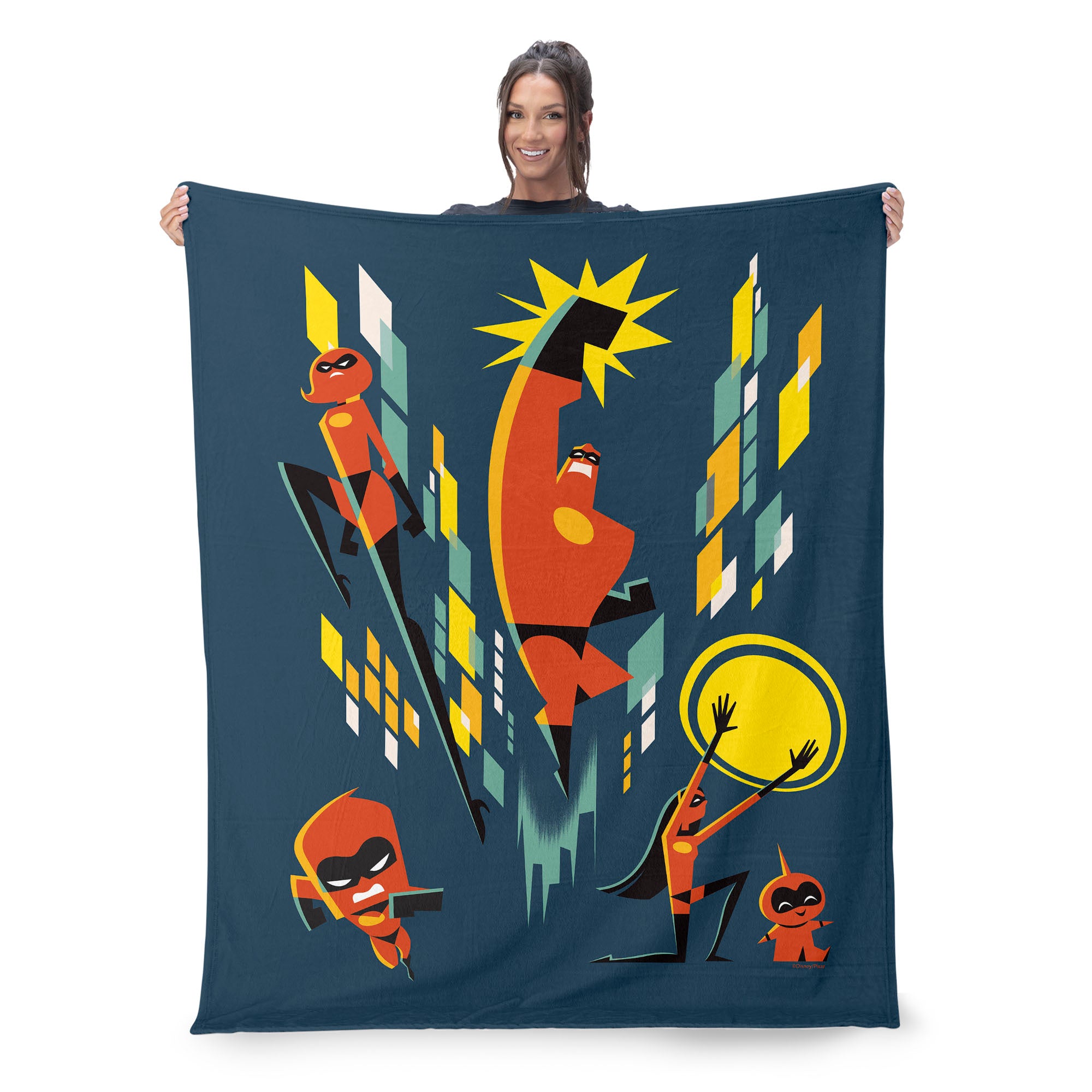 Disney Incredibles 2 The Supers Silk Touch Throw Blanket 50X60 Inches