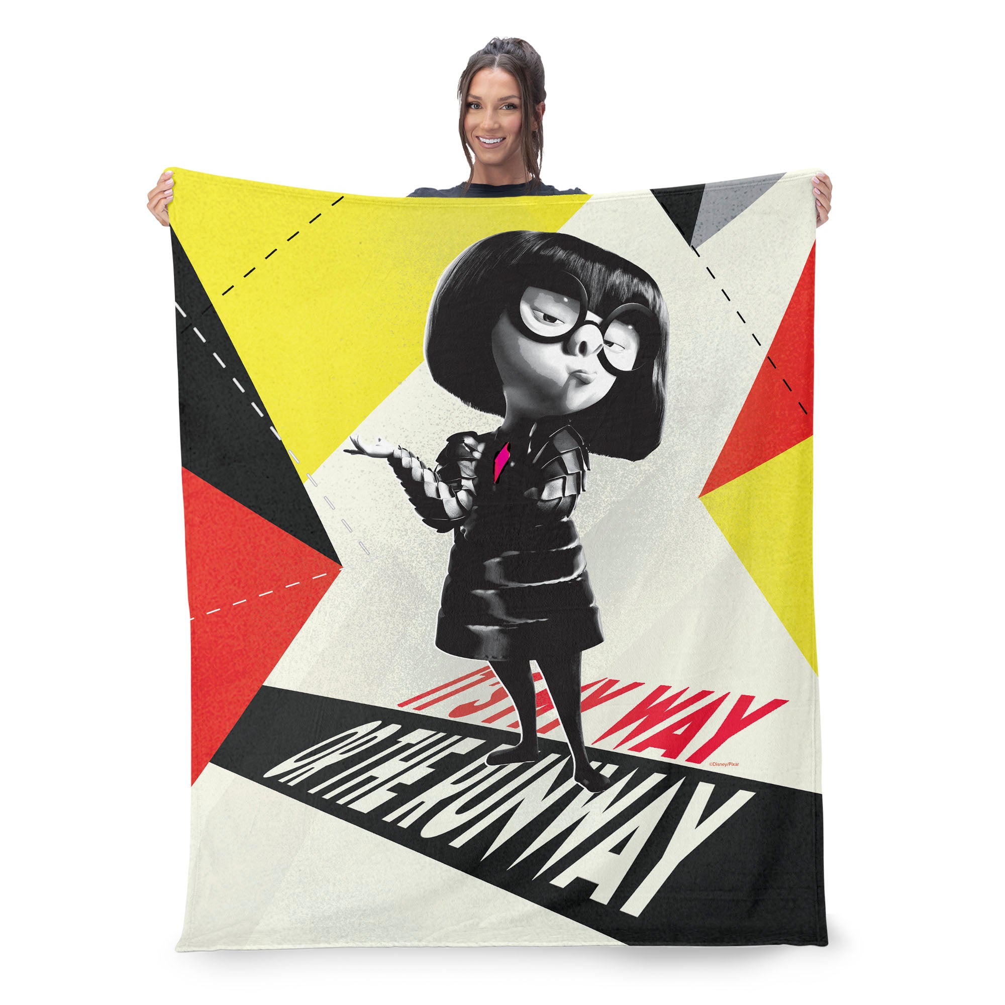 Disney Incredibles 2 Edna's Runway Silk Touch Throw Blanket 50X60 Inches