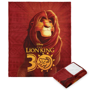 Disney Lion King The King Silk Touch Throw Blanket 50x60 Inches